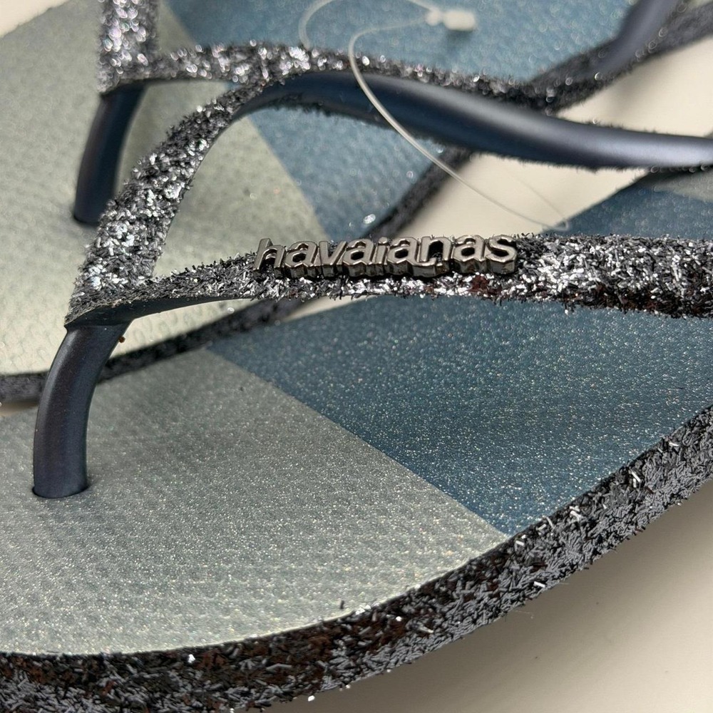 W's 7/8 | Havaianas Sunset Stardust Glitter flip flops / sandals | SLGL0033 - Picture 4 of 8
